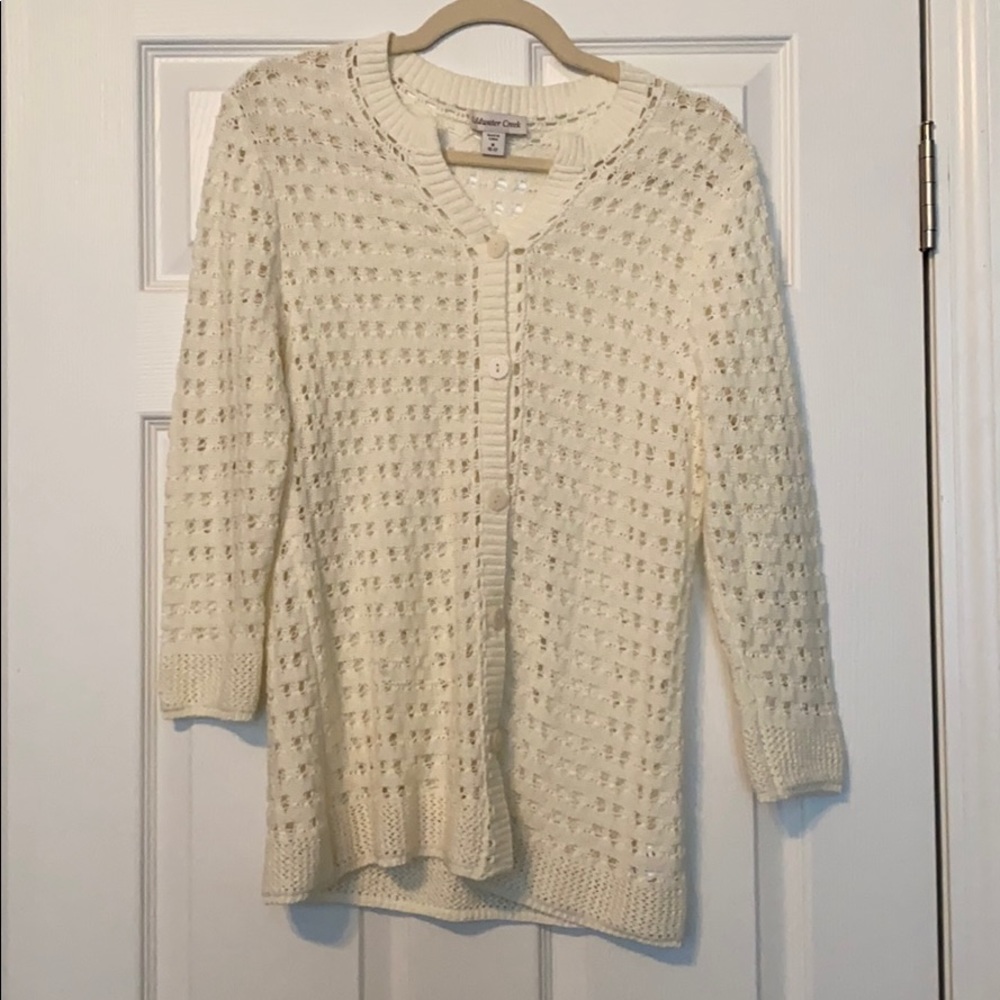 Coldwater Creek knit cardigan